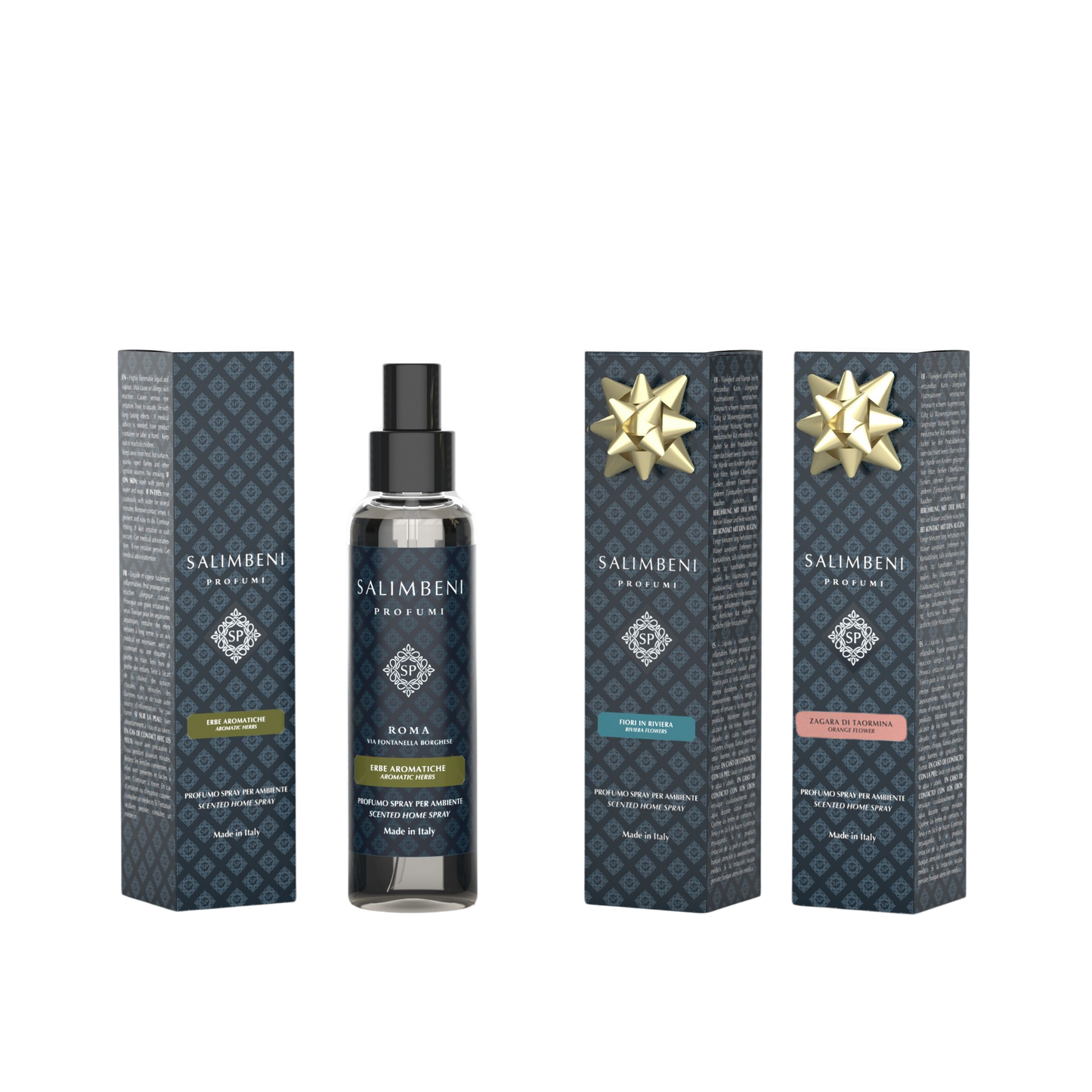 Vaporisateur d'Intérieur 150ml Plantes Aromatiques + Vaporisateur d'Intérieur 150ml Fleurs en Riviera en ESSAI GRATUIT + Vaporisateur d'Intérieur 150ml Oranger de Taormine en ESSAI GRATUIT