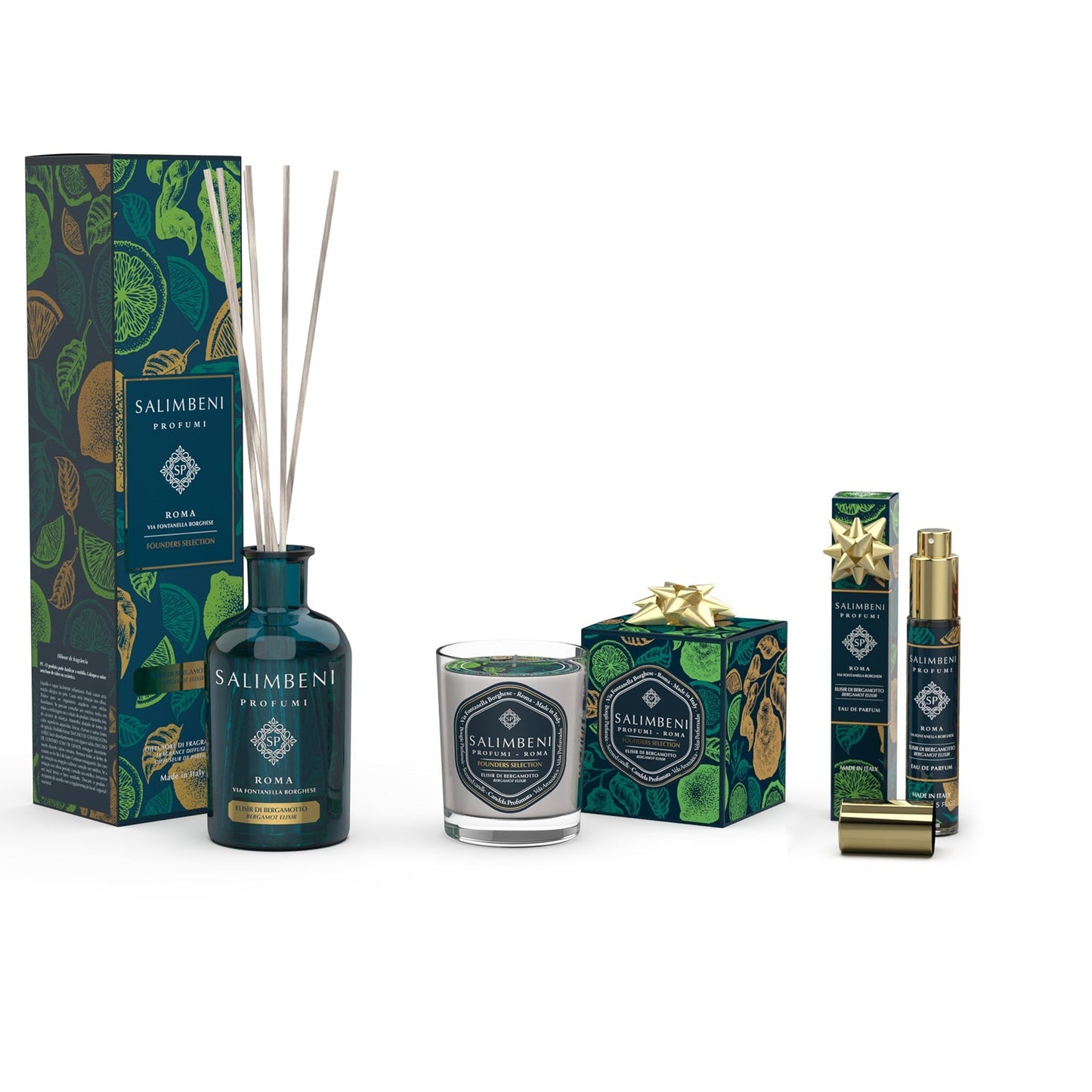 Founders Selection: Diffuseur de 250ml DE VOTRE CHOIX + Bougie Parfumée de la même fragrance en ESSAI GRATUIT + Eau De Parfum 15ml au Format de Voyage de la même fragrance en ESSAI GRATUIT
