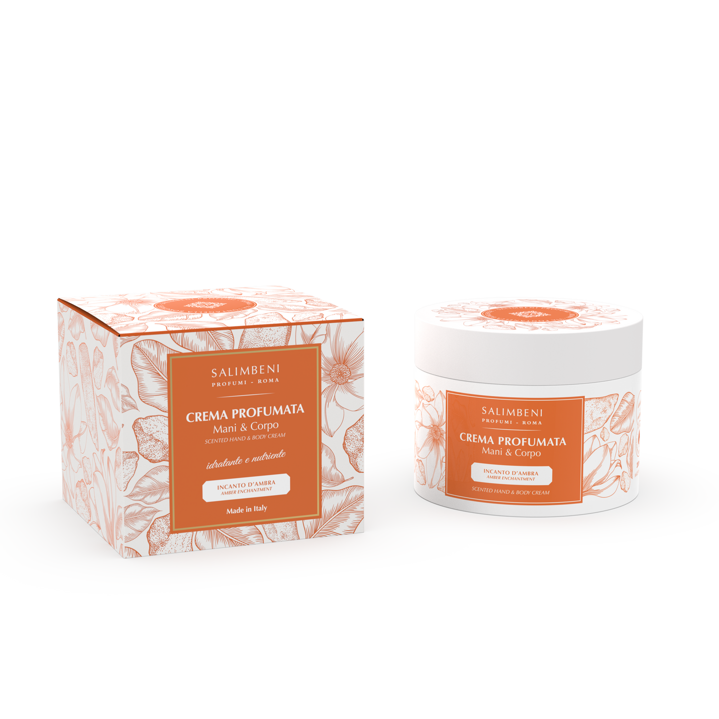 Crème Parfumée pour les Mains et le Corps 200 ml - Magie d'Ambre