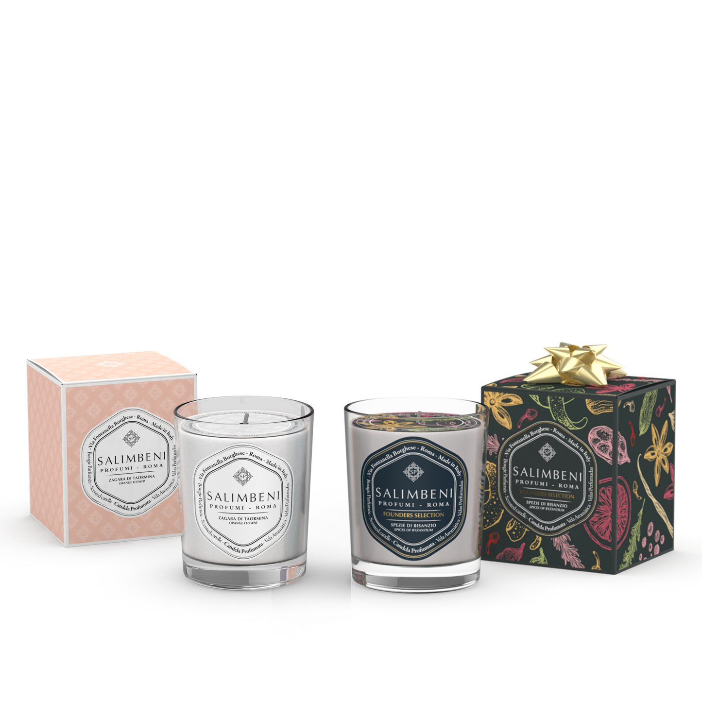 Bougie Parfumée 190 gr (FRAGRANCE DE VOTRE CHOIX) + Bougie Parfumée 190 gr Épices Byzantines en ESSAI GRATUIT