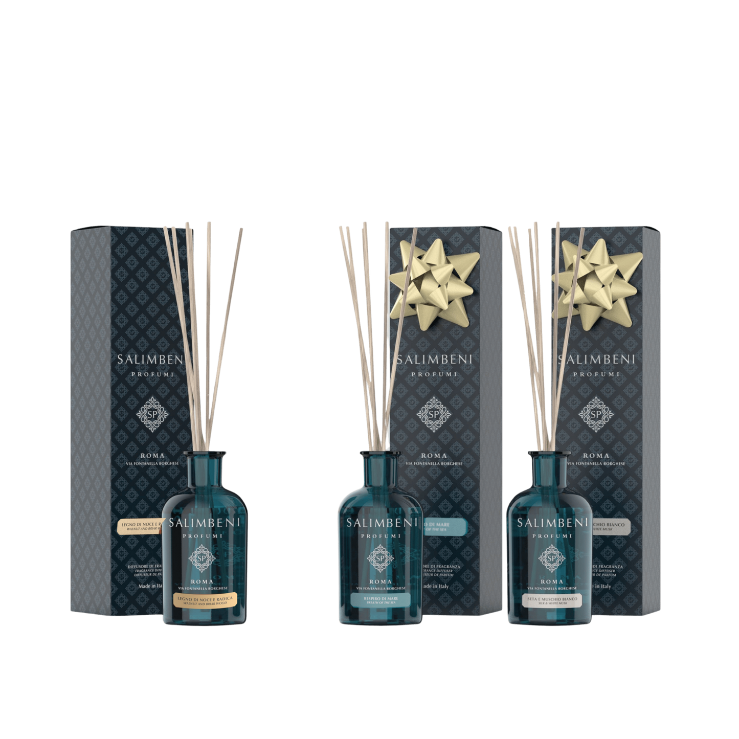 Bois de Noyer et Bruyère 100 ml + Brise Marine 100 ml en ESSAI GRATUIT + Soie et Musc Blanc en ESSAI GRATUIT