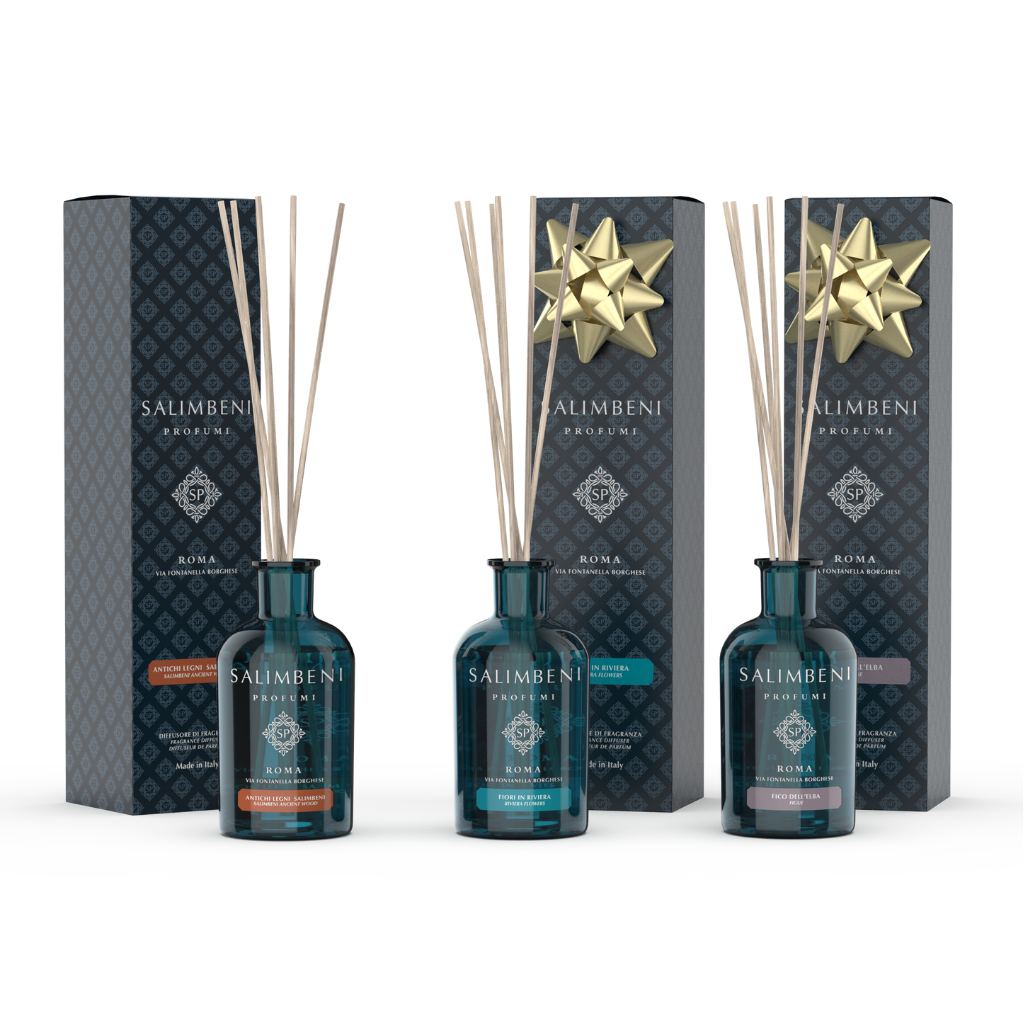 Bois Anciens Salimbeni 100 ml + Fleurs en Riviera 100 ml en ESSAI GRATUIT + Figuier de l'Elbe 100 ml en ESSAI GRATUIT