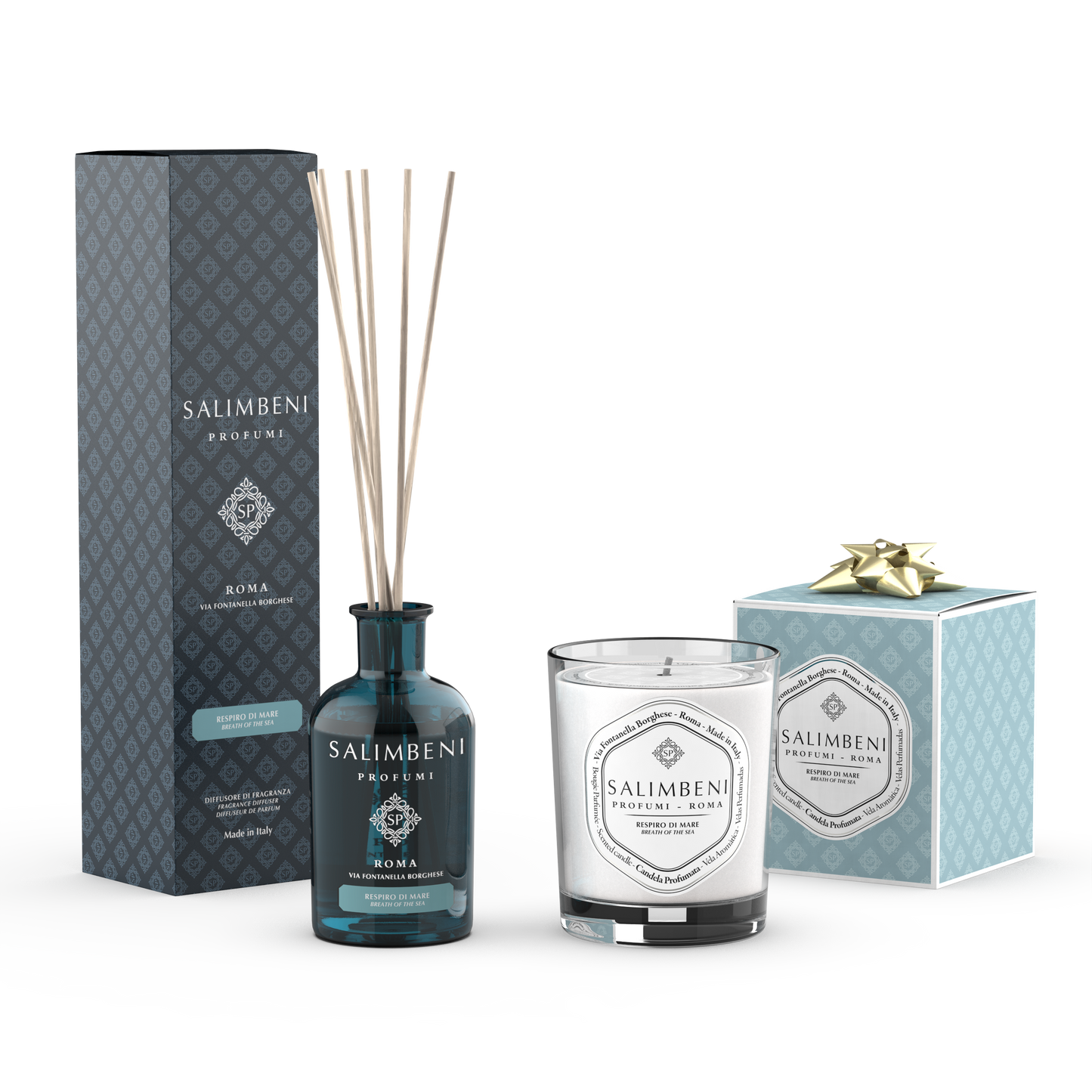 Brise Marine 100 ml + Bougie Parfumée Brise Marine en ESSAI GRATUIT