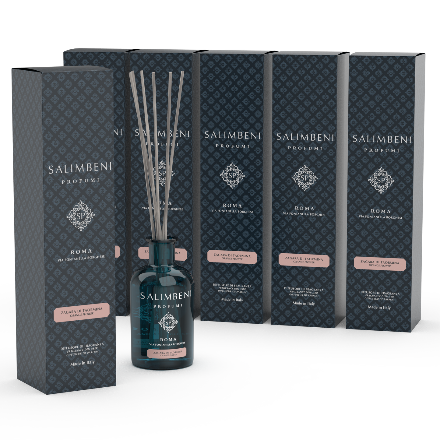 6 Diffuseurs à Bâtonnets de 250 ml (FRAGRANCE DE VOTRE CHOIX)