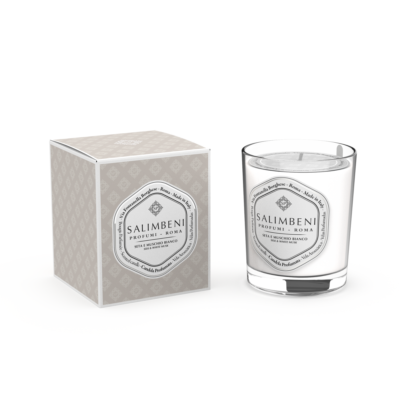 SOIE ET MUSC BLANC - BOUGIE