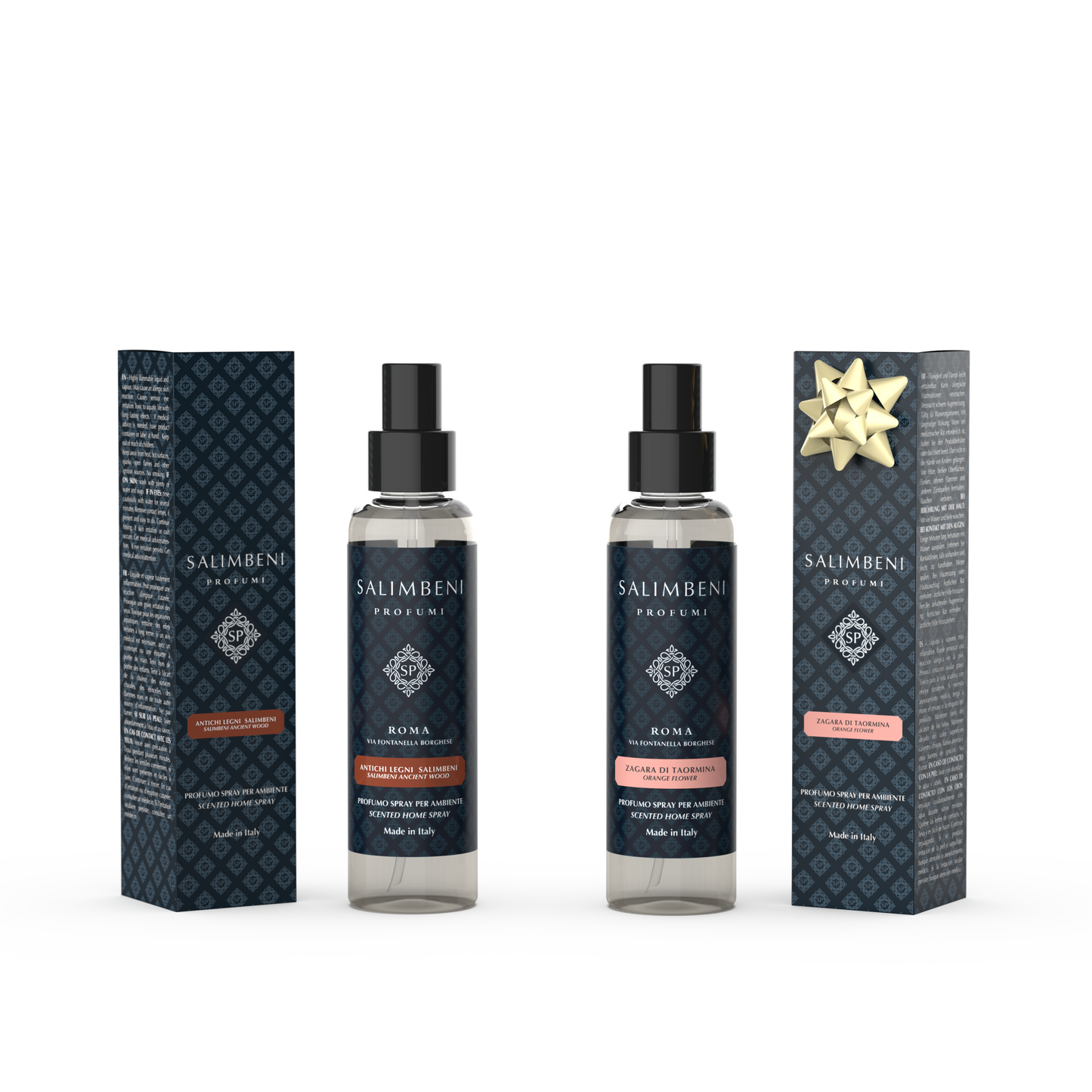 Vaporisateur d'Intérieur 150 ml Bois Anciens Salimbeni + Vaporisateur d'Intérieur 150 ml (FRAGRANCE DE VOTRE CHOIX)