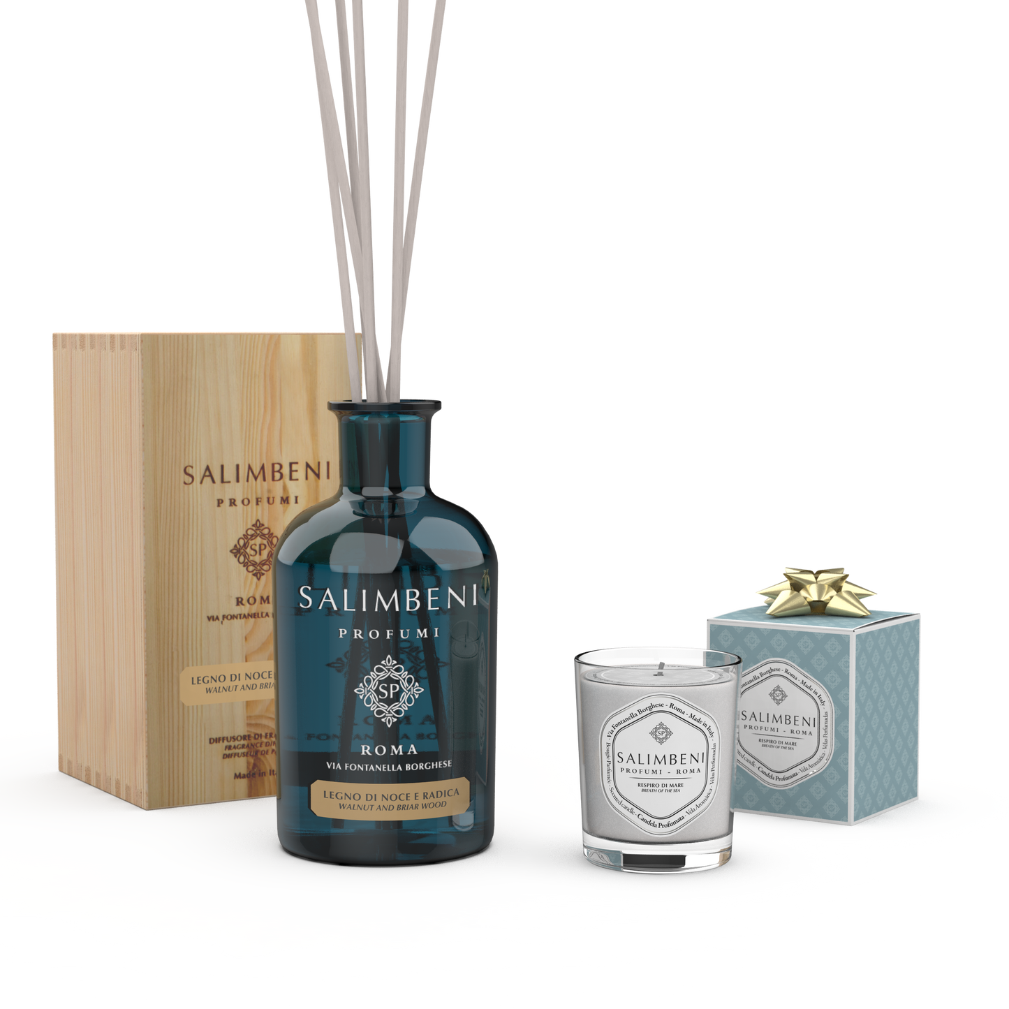 Bois de Noyer et Bruyère 1000ml + Bougie Parfumée de votre choix en ESSAI GRATUIT