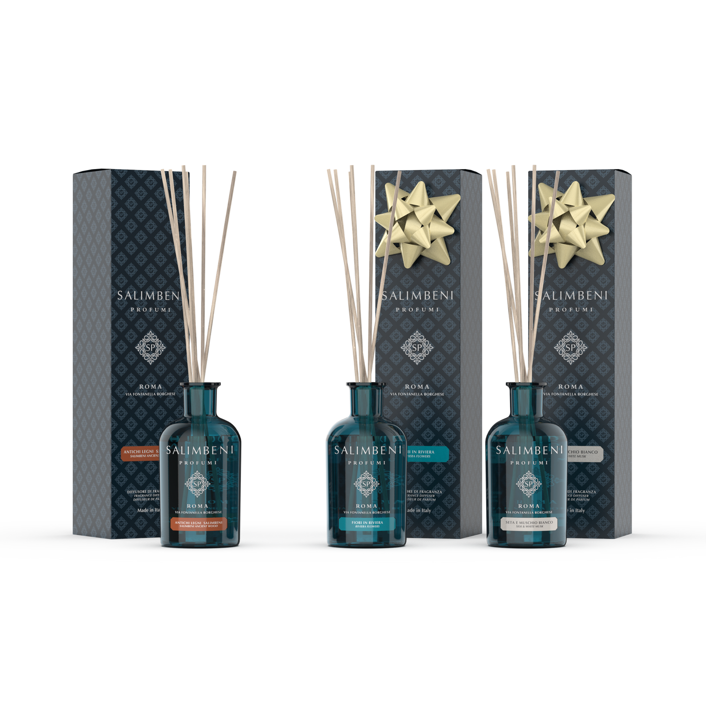 Bois Anciens Salimbeni 100 ml + Fleurs en Riviera 100 ml en ESSAI GRATUIT + Soie et Musc Blanc en ESSAI GRATUIT
