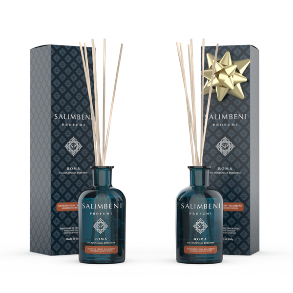 Antiek Hout 250 ml + Geurstokjes 250 ml GEUR NAAR KEUZE