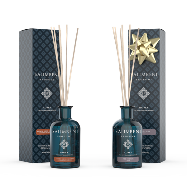 Antiek Hout 250 ml + Geurstokjes 250 ml GEUR NAAR KEUZE