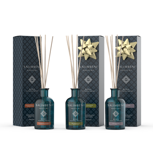 3 Parfums d'Intérieur 100 ml (Bois Anciens Salimbeni + Plantes Aromatiques en ESSAI GRATUIT + Figuier de l'Elbe en ESSAI GRATUIT)