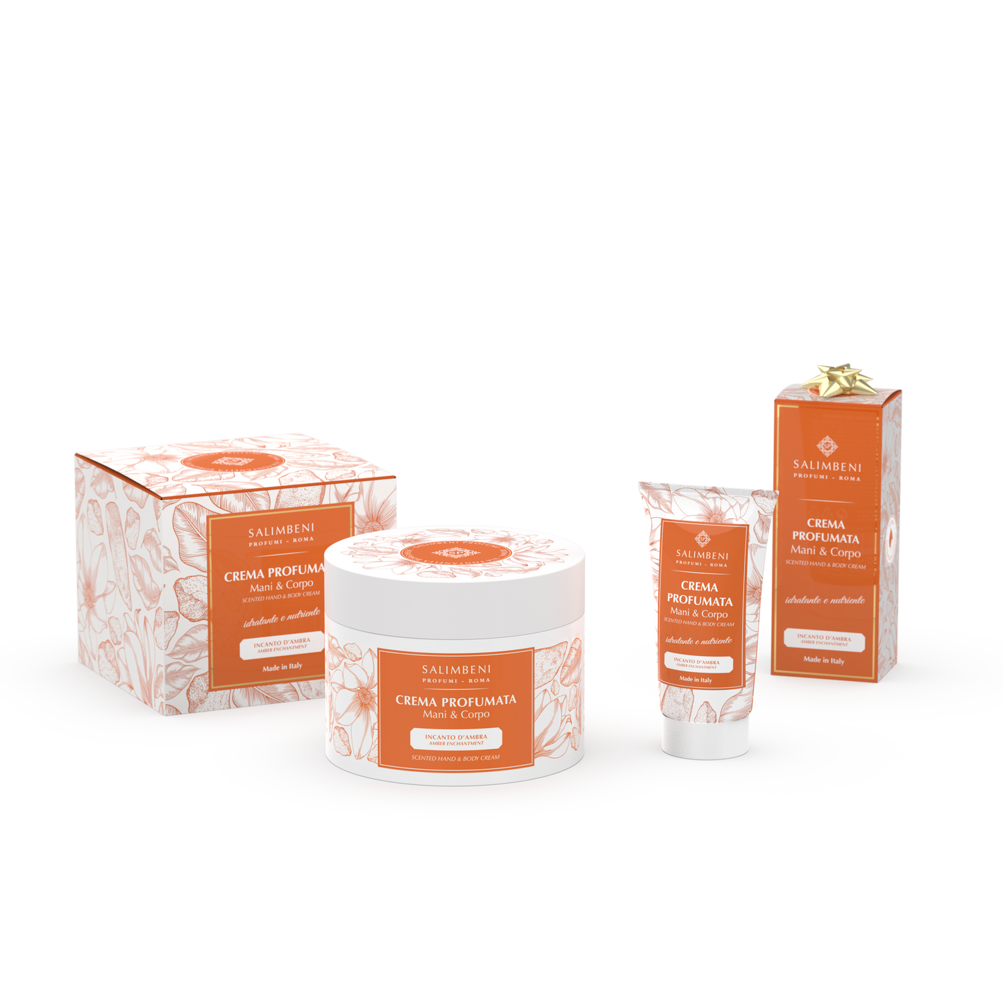 Crème Parfumée 200ml de votre choix + Crème Parfumée 50ml du même parfum que le format de 200ml en essai GRATUIT