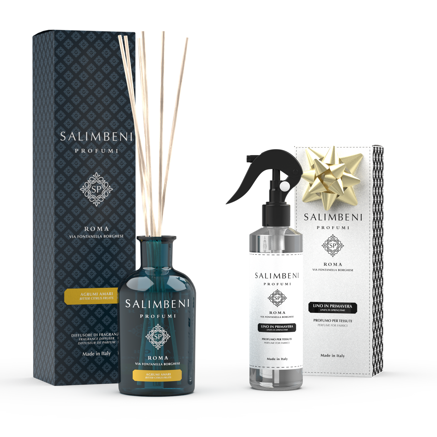 Diffuseur de 250 ml DE VOTRE CHOIX + Parfum Textile en Spray Le Lin au Printemps en ESSAI GRATUIT