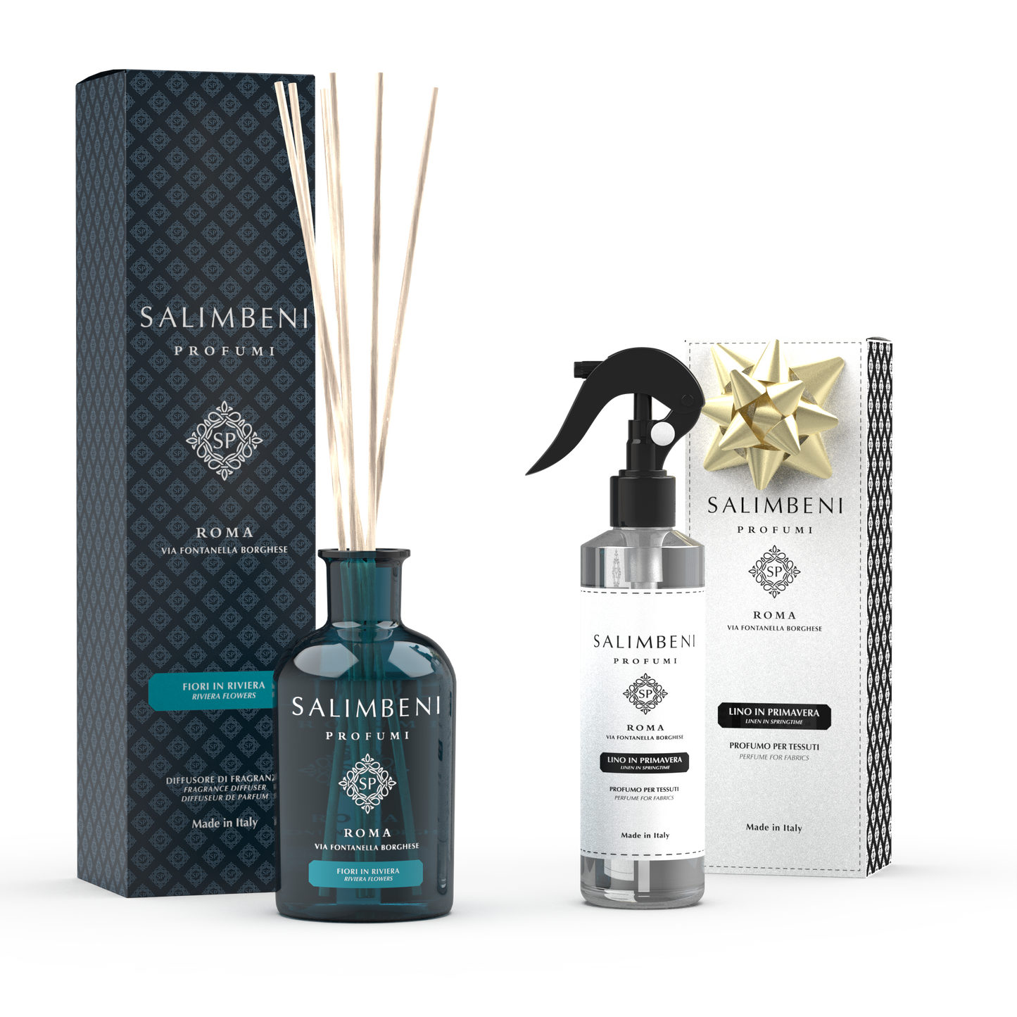 Diffuseur de 250 ml DE VOTRE CHOIX + Parfum Textile en Spray Le Lin au Printemps en ESSAI GRATUIT