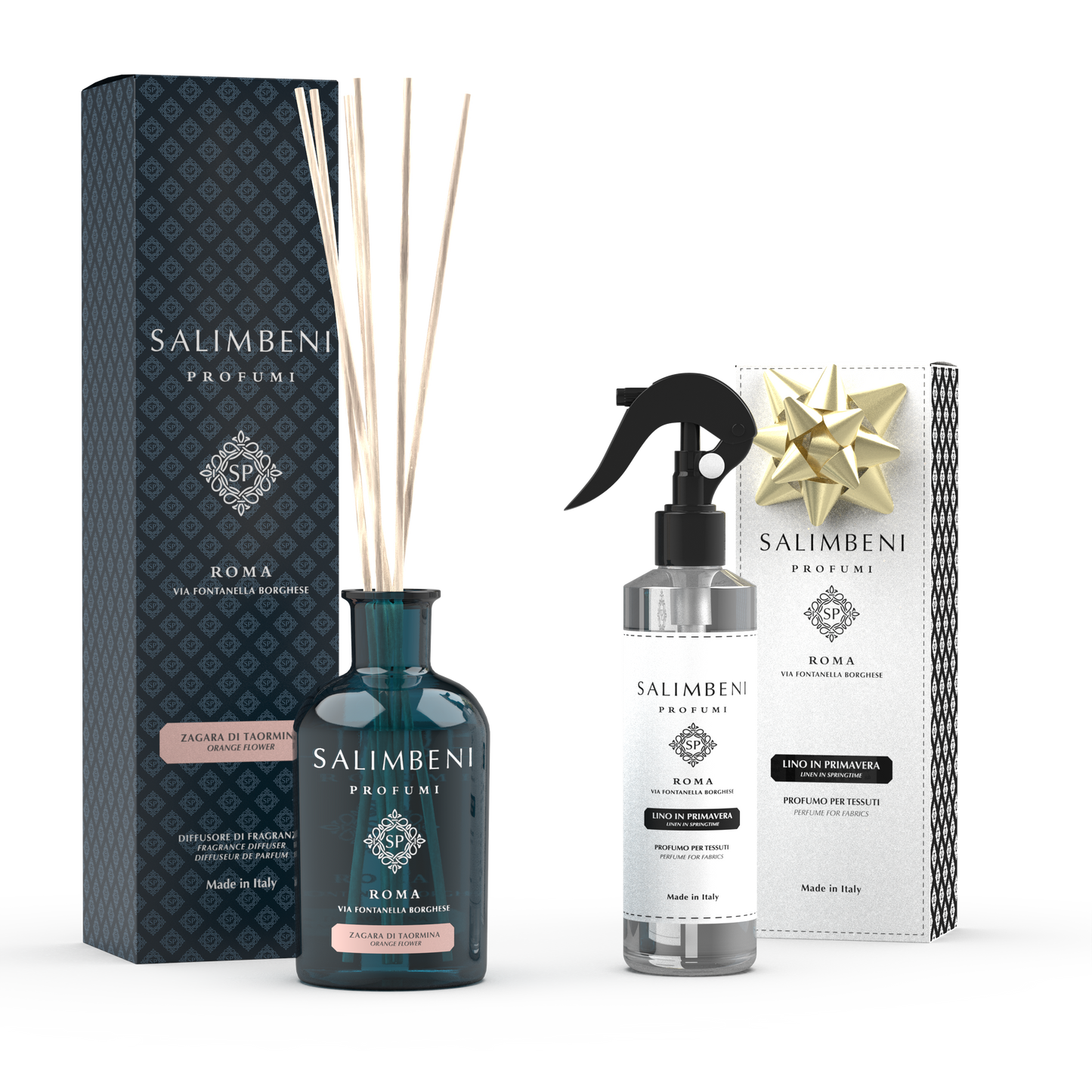 Diffuseur de 250 ml DE VOTRE CHOIX + Parfum Textile en Spray Le Lin au Printemps en ESSAI GRATUIT