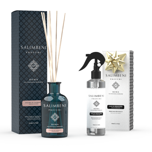 Diffuseur de 250 ml DE VOTRE CHOIX + Parfum Textile en Spray Le Lin au Printemps en ESSAI GRATUIT
