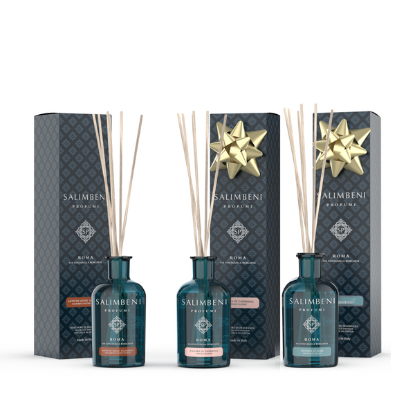 Antiek Hout Salimbeni 100ml + Taormina Oranjebloesem 100ml + Adem Van de Zee 100ml
