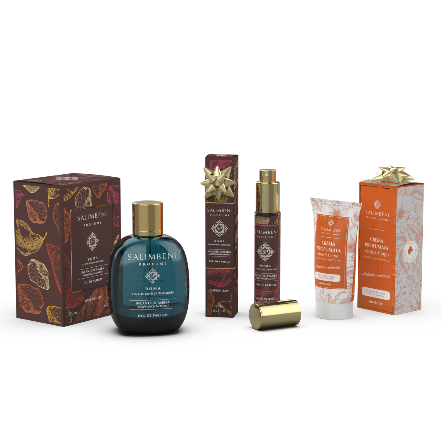 100 ml Eau de Parfum naar keuze + 15 ml Reis Eau de Parfum om gratis te proben + 50 ml Geparfumeerde Hand- en Lichaamscrème om gratis te proben