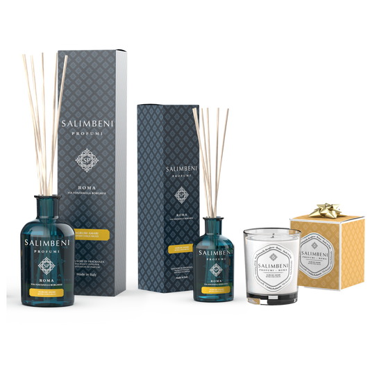 Diffuseur à Bâtonnets 250 ml (fragrance de votre choix) + Diffuseur à Bâtonnets 100ml (dans la même fragrance)+ Bougie Parfumée 190gr en ESSAI GRATUIT (dans la même fragrance)