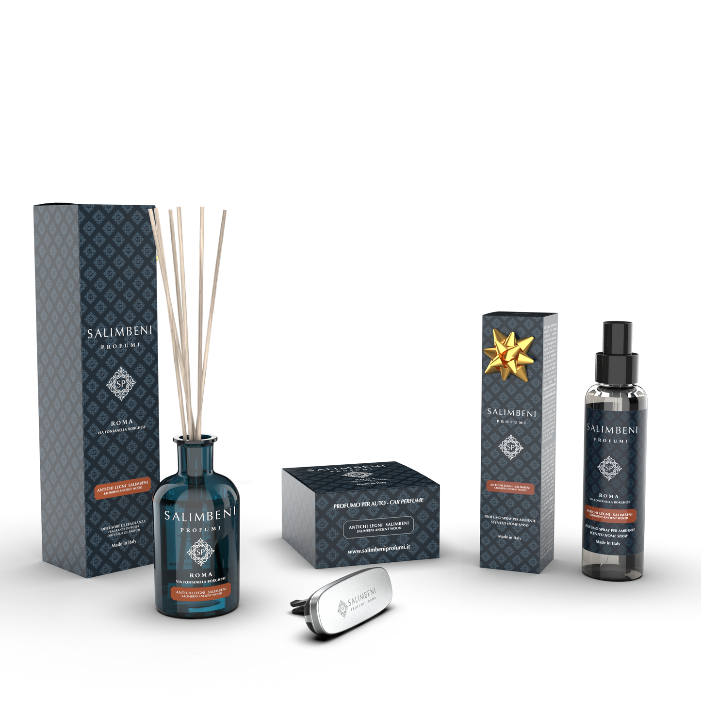 100ml Geurstokjes (GEUR NAAR KEUZE) + Autoparfum (dezelfde geur) + 150 ml Huisparfum Spray GRATIS (dezelfde geur)