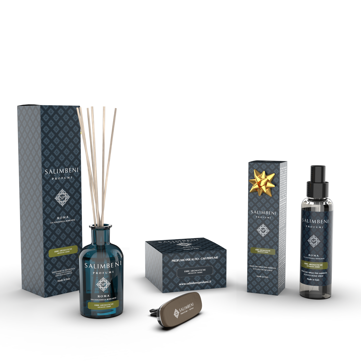 100ml Geurstokjes (GEUR NAAR KEUZE) + Autoparfum (dezelfde geur) + 150 ml Huisparfum Spray GRATIS (dezelfde geur)