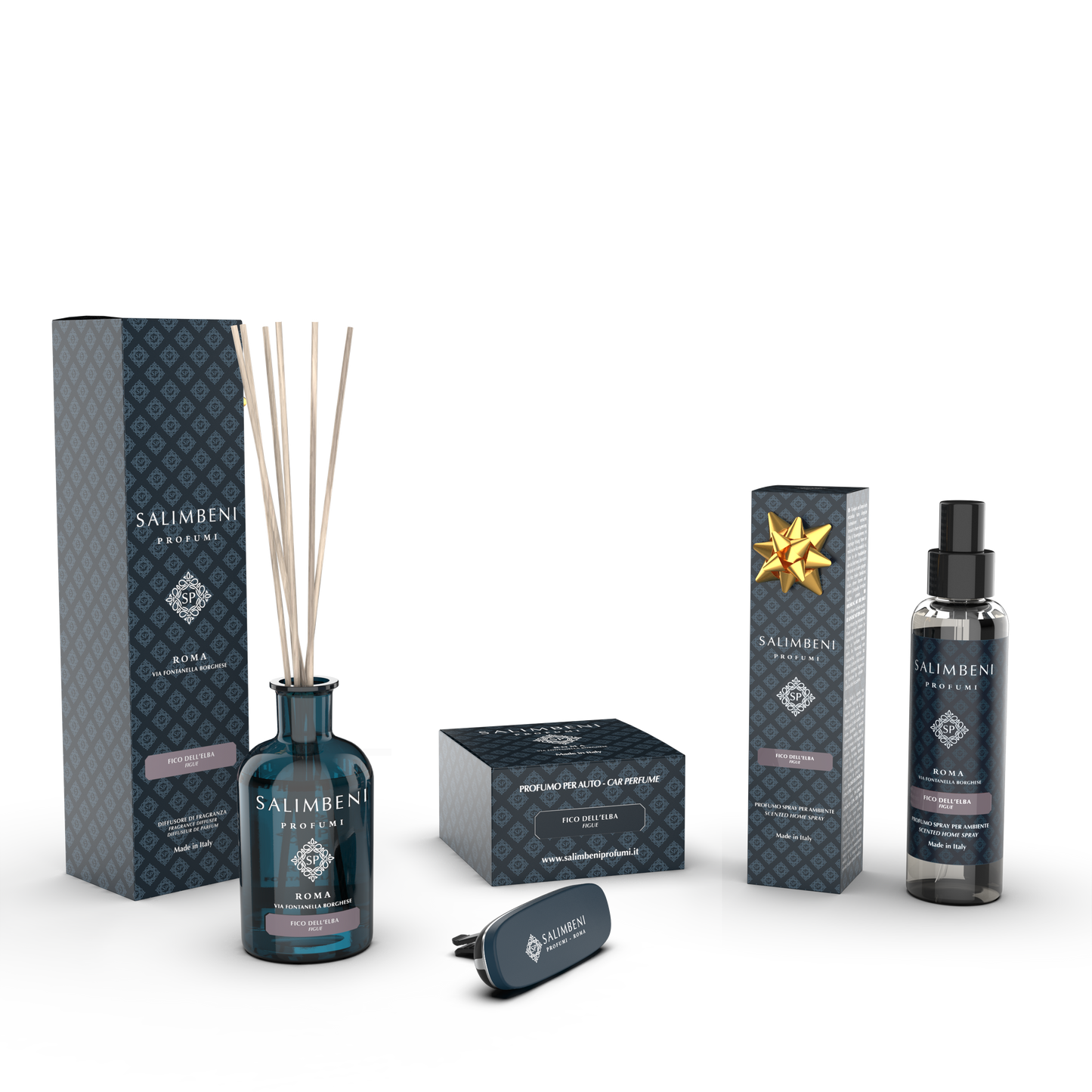 100ml Geurstokjes (GEUR NAAR KEUZE) + Autoparfum (dezelfde geur) + 150 ml Huisparfum Spray GRATIS (dezelfde geur)