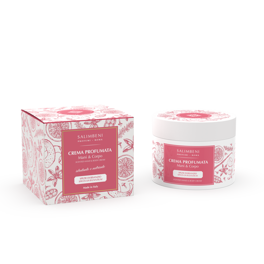 Épices Byzantines - Crème Parfumée pour les Mains et le Corps 200 ml