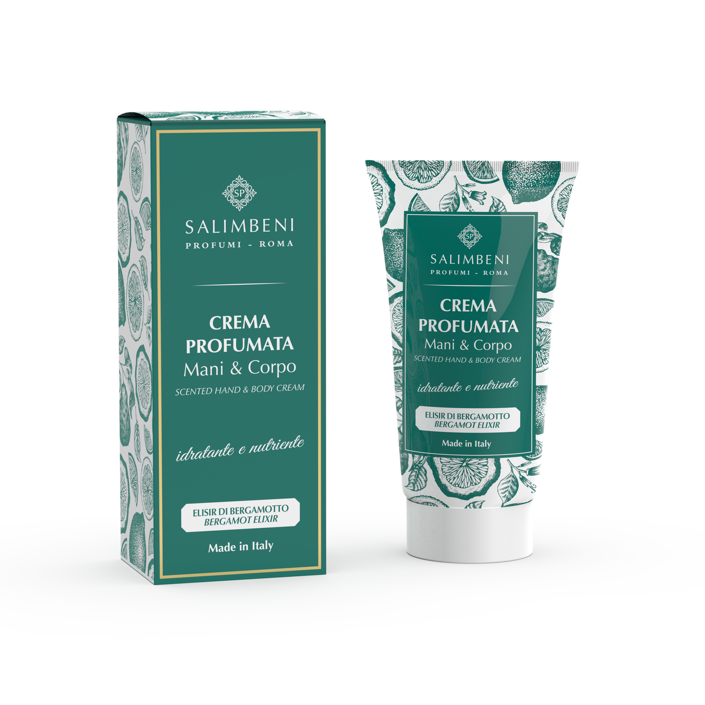 Élixir de Bergamote - Crème Parfumée pour les Mains et le Corps 50 ml