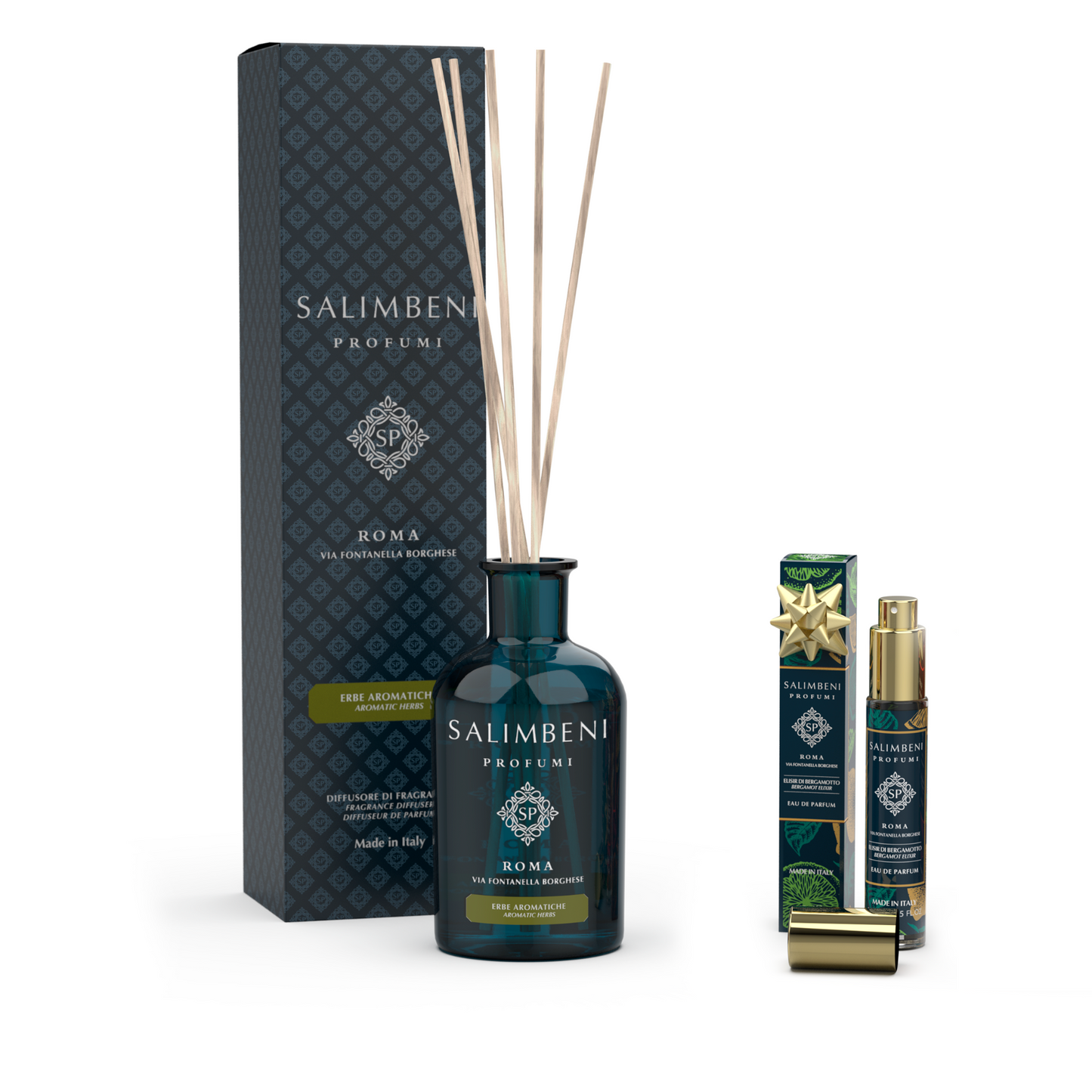 Diffuseur à Bâtonnets 250 ml (Fragrance de votre choix) +  Eau de Parfum au format de voyage de 15 ml (Fragrance de votre choix) en ESSAI GRATUIT