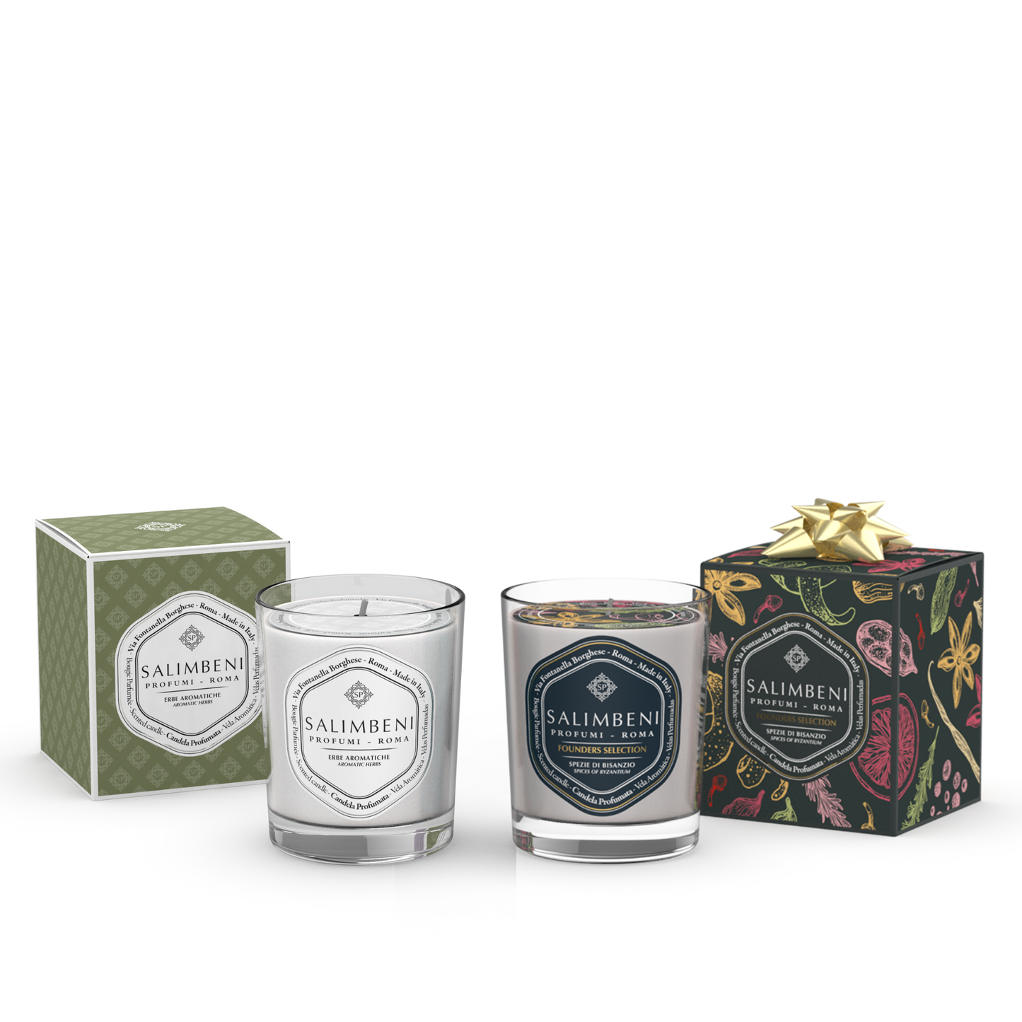 Bougie Parfumée 190 gr (FRAGRANCE DE VOTRE CHOIX) + Bougie Parfumée 190 gr Épices Byzantines en ESSAI GRATUIT