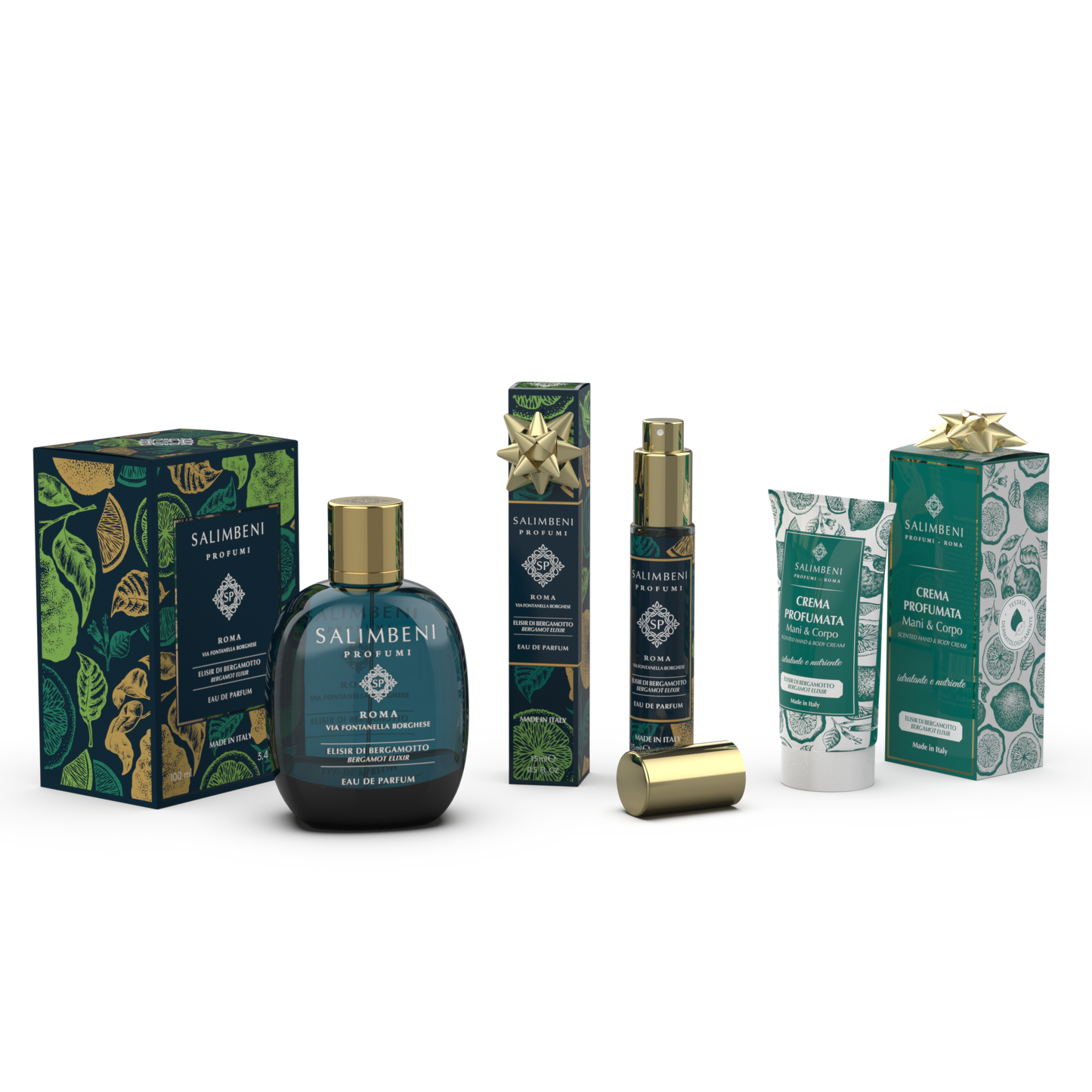 100 ml Eau de Parfum naar keuze + 15 ml Reis Eau de Parfum om gratis te proben + 50 ml Geparfumeerde Hand- en Lichaamscrème om gratis te proben