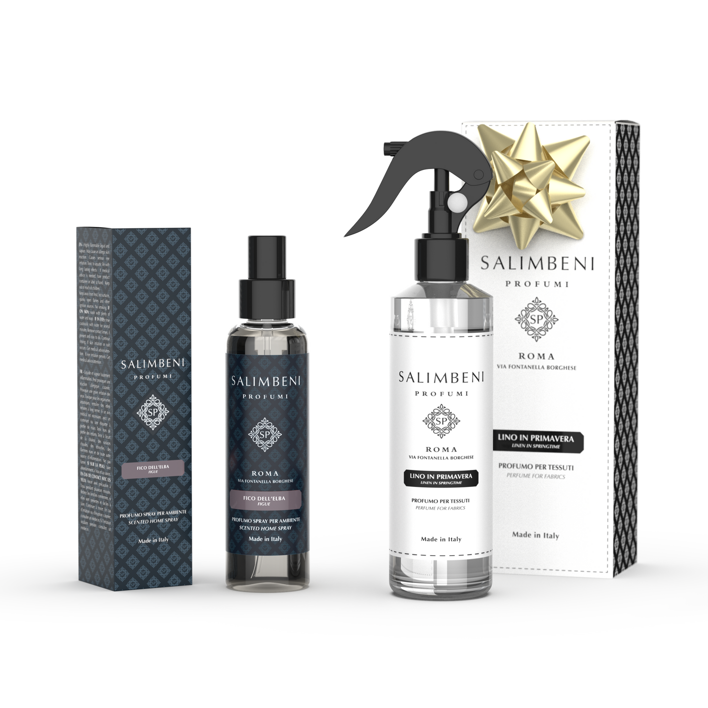 Vaporisateur d'Intérieur 150 ml (FRAGRANCE DE VOTRE CHOIX) + Parfum Textile en Spray Le Lin au Printemps en ESSAI GRATUIT