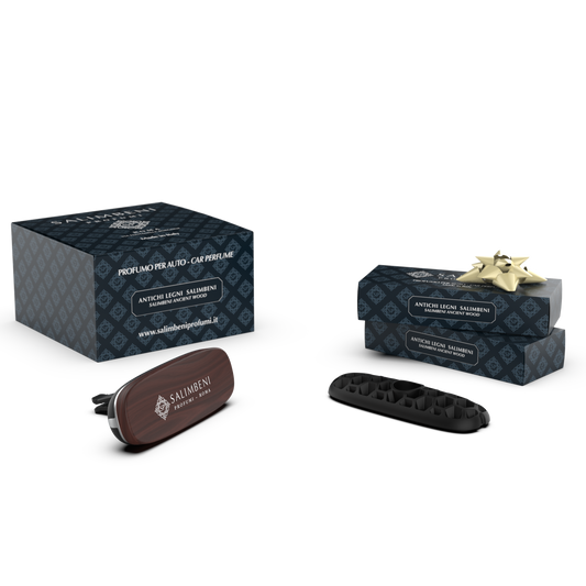 Autoparfum Hout naar keuze  + 2 Autoparfum Navullingen met dezelfde geur om GRATIS TE PROBEREN