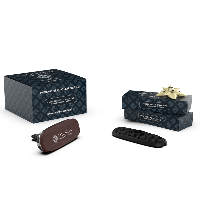 Autoparfum Hout naar keuze  + 2 Autoparfum Navullingen met dezelfde geur om GRATIS TE PROBEREN