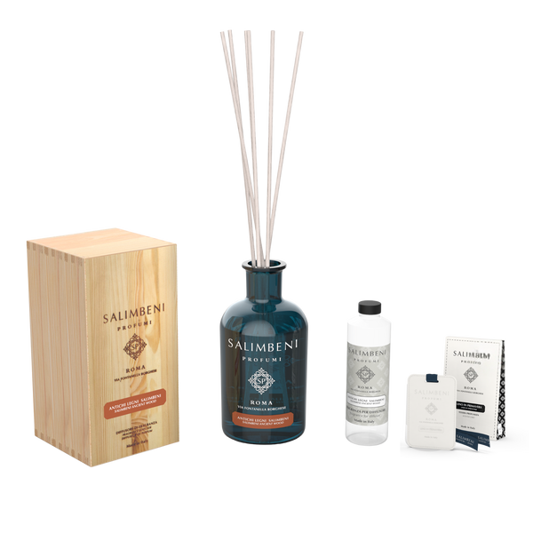 Diffuseur de 1000 ml DE VOTRE CHOIX + Recharge de 250ml du même parfum que le Diffuseur + Cartes Parfumées pour les Armoires (lot de 3)