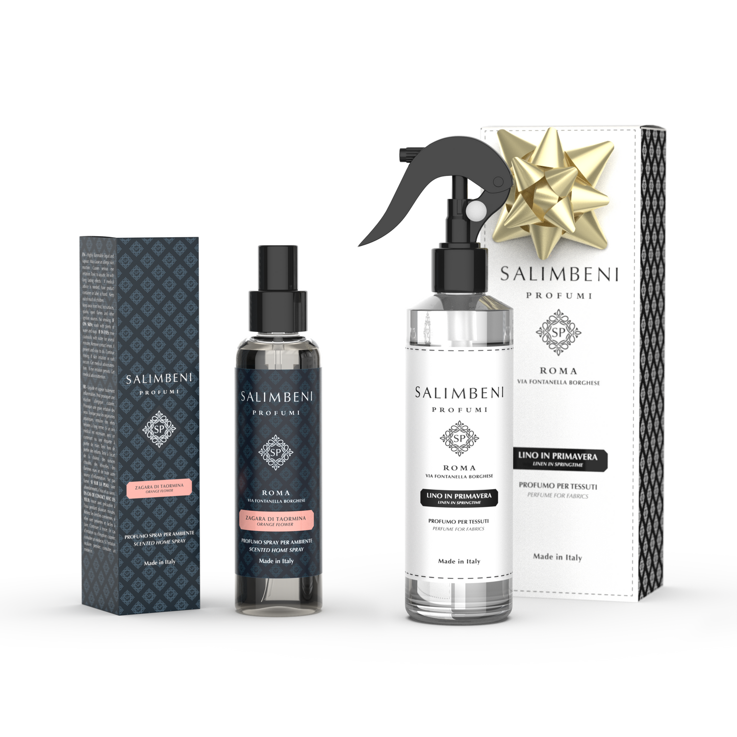 Vaporisateur d'Intérieur 150 ml (FRAGRANCE DE VOTRE CHOIX) + Parfum Textile en Spray Le Lin au Printemps en ESSAI GRATUIT