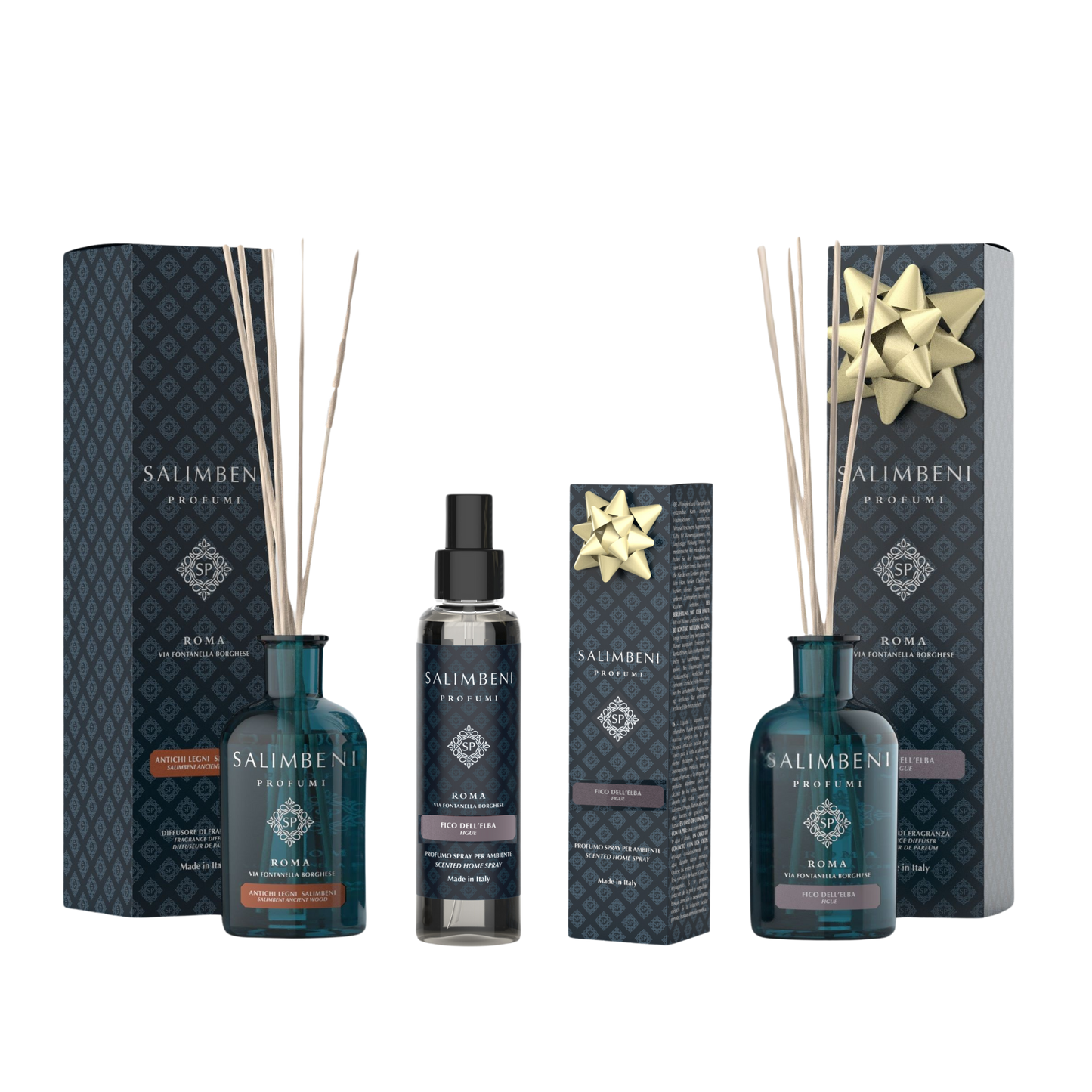 Bois Anciens Salimbeni 250ml + Vaporisateur d'Intérieur Figuier de l'Elbe 150 ml en ESSAI GRATUIT + Figuier de l'Elbe en ESSAI GRATUIT
