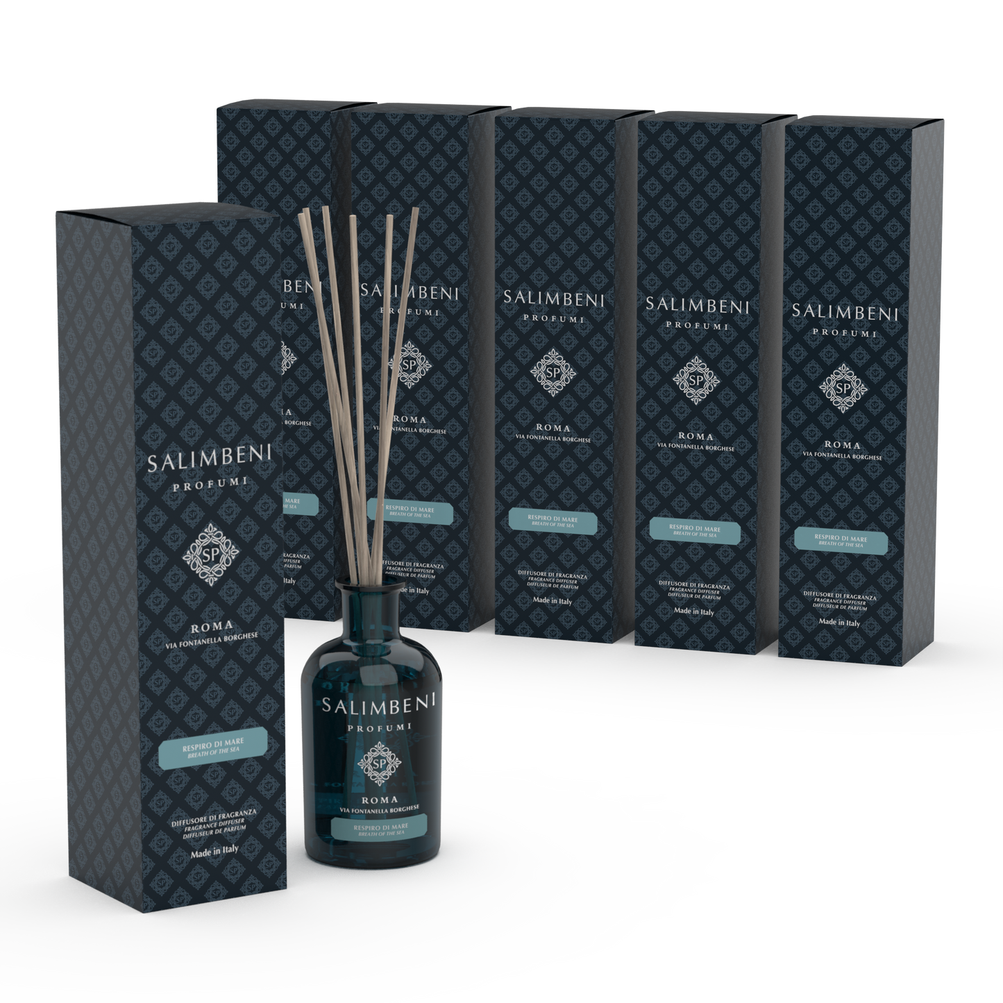 6 Diffuseurs à Bâtonnets de 100 ml (FRAGRANCE DE VOTRE CHOIX)