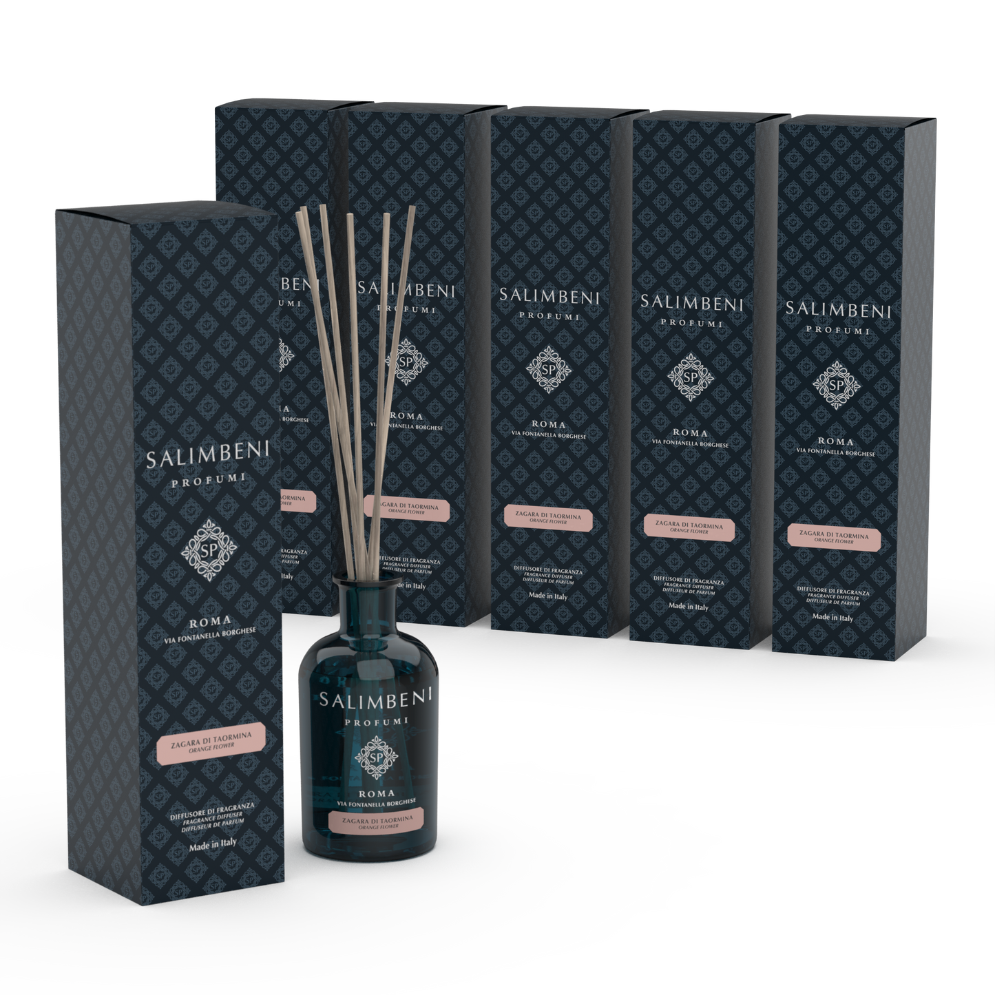 6 Diffuseurs à Bâtonnets de 100 ml (FRAGRANCE DE VOTRE CHOIX)