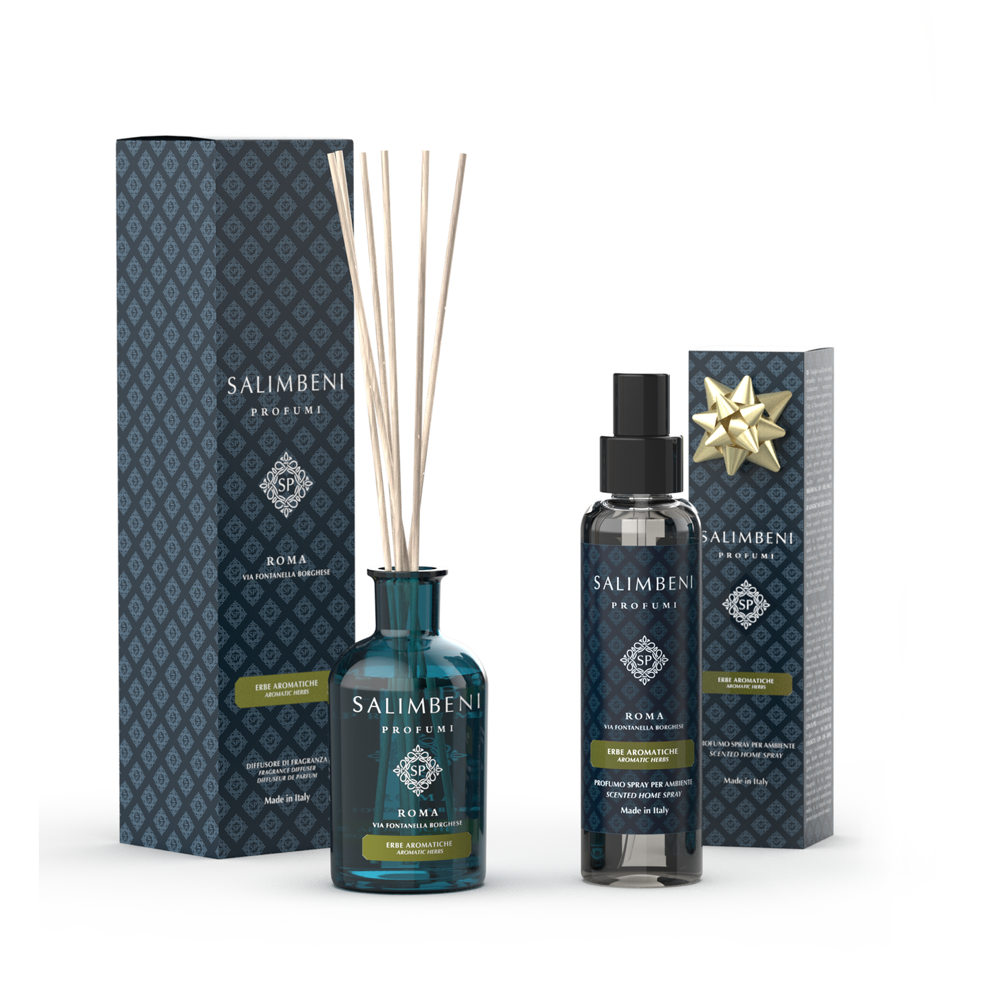 Diffuseur à Bâtonnets 100ml + Vaporisateur d'Intérieur 150ml (FRAGRANCE DE VOTRE CHOIX) en ESSAI GRATUIT