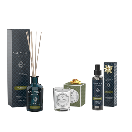 250ml Aromatische Kruiden + Aromatische Kruiden Geurkaars om GRATIS TE PROBEN + 150ml Huisparfum Spray Aromatische Kruiden om GRATIS TE PROBEN