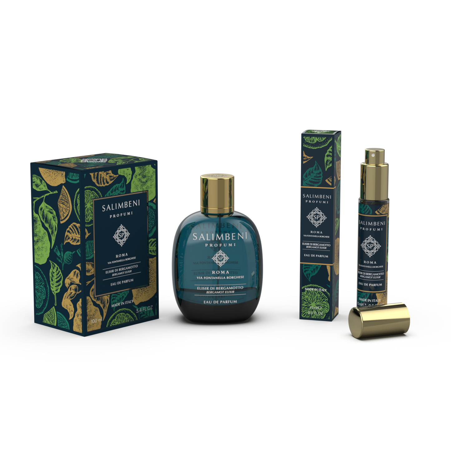 Eau de Parfum 100 ml + Eau de Parfum au format de voyage 15 ml (FRAGRANZA A SCELTA)