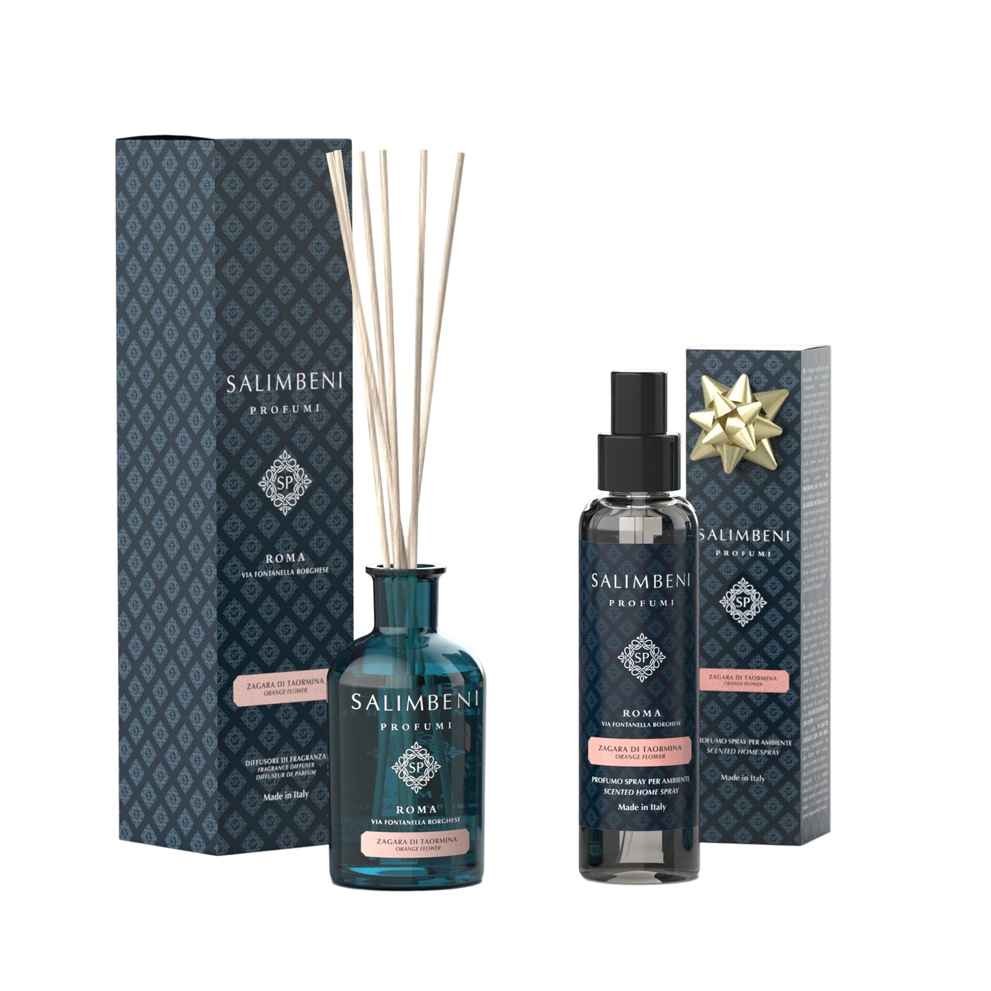 Diffuseur à Bâtonnets 100ml + Vaporisateur d'Intérieur 150ml (FRAGRANCE DE VOTRE CHOIX) en ESSAI GRATUIT