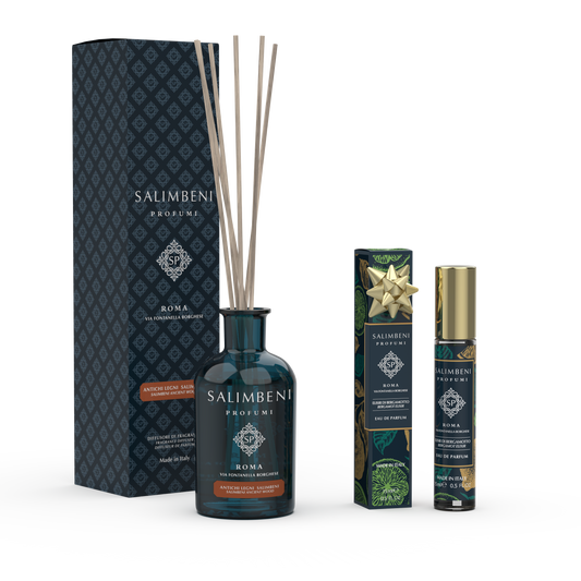 100 ml Salimbeni Antiek Hout + 15 ml Eau de Parfum NAAR KEUZE om GRATIS TE PROBEREN