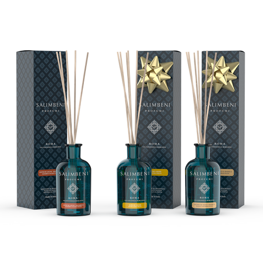 3 Fragrances (Bois Anciens Salimbeni 100 ml + Agrumes Amers 100 ml + Bois de Noyer et Bruyère 100 ml)