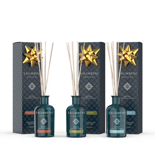 3 huisparfums 100 ml (oude bossen + aromatische planten + zeebries)