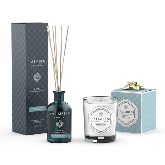 Brise Marine 100 ml + Bougie Parfumée Brise Marine en ESSAI GRATUIT