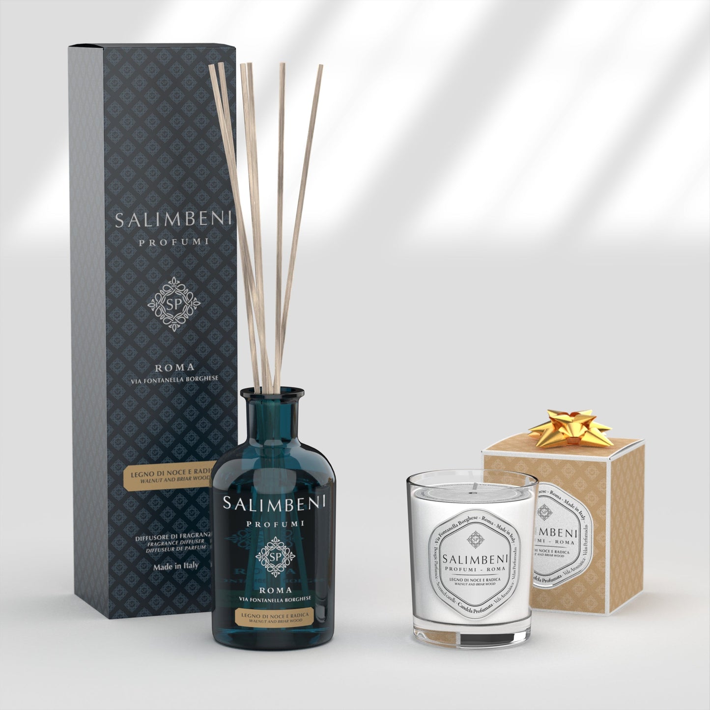 Bois de Noyer et Bruyère 250 ml + Bougie Bois de Noyer et Bruyère en ESSAI GRATUIT