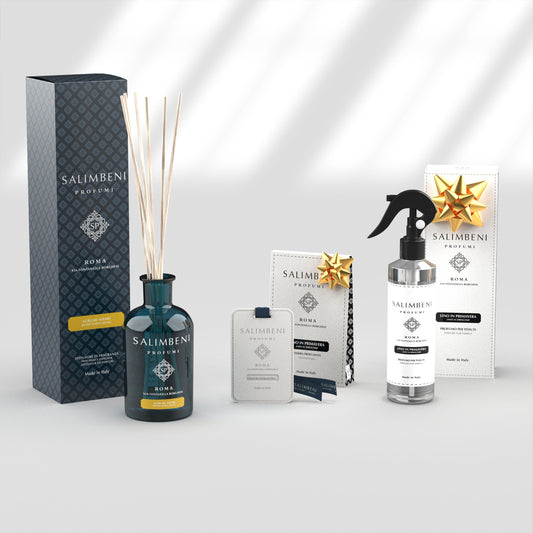 Bittere Citrus 250 ml + Textielspray 150 ml - Linnen in de Lente + Geurkaarten (3 stuks) - Linnen in de Lente