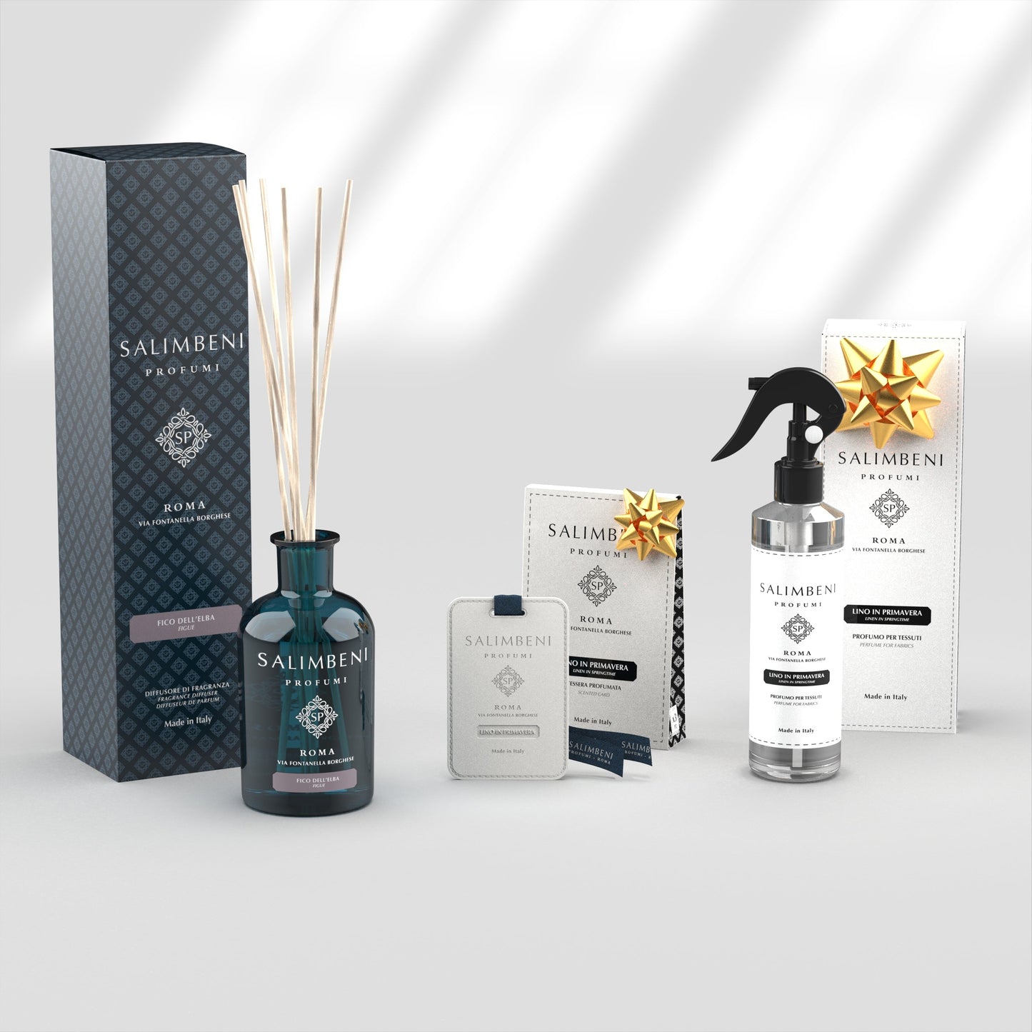 Figuier de l'Elbe 250 ml + Parfum Textile en Spray - Le Lin au Printemps en ESSAI GRATUIT + Cartes Parfumées pour les armoires - Le Lin au Printemps en ESSAI GRATUIT